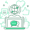 Digital marketing and SEO services icon